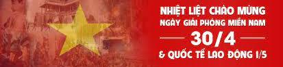 Nhiệt liệt chào mừng 30-4
